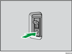 Il·lustració de l'interruptor de fuita de terra