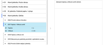 Ilustrace ovládacího panelu