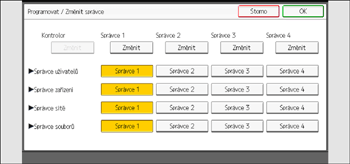 Ilustrace ovládacího panelu
