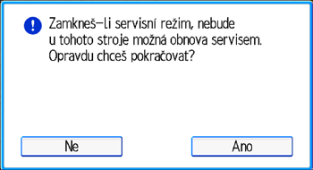 Ilustrace ovládacího panelu