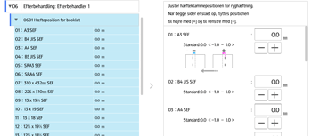 Operation panel screen illustration