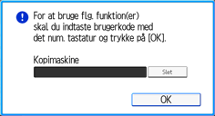 Operation panel screen illustration