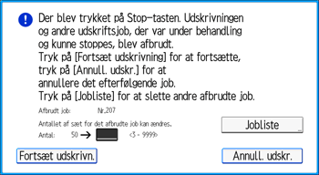 Operation panel screen illustration