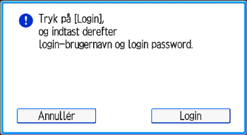 Operation panel screen illustration