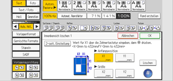 Abbildung Bedienfeld-Display