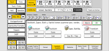 Abbildung Bedienfeld-Display