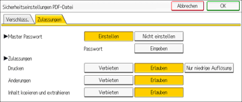 Abbildung Bedienfeld-Display