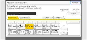 Abbildung Bedienfeld-Display