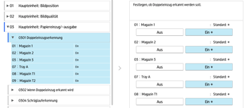 Abbildung Bedienfeld-Display