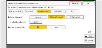 Abbildung Bedienfeld-Display