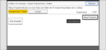 Abbildung Bedienfeld-Display