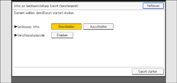 Abbildung Bedienfeld-Display