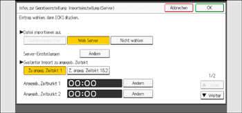 Abbildung Bedienfeld-Display