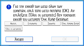 Εικόνα οθόνης πίνακα χειρισμού