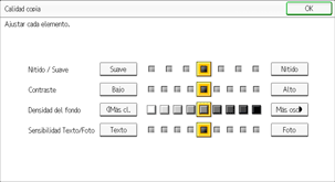 Ilustración de la pantalla del panel de mandos