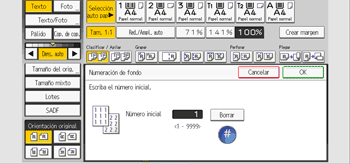 Ilustración de la pantalla del driver