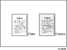 Ilustración de Densidad del fondo