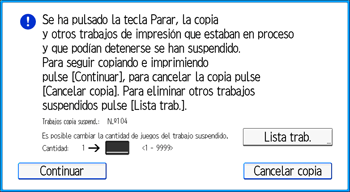 Ilustración de la pantalla del panel de mandos