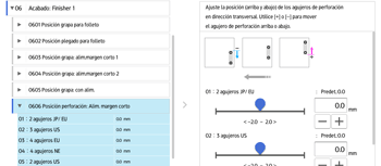 Ilustración de la pantalla del panel de mandos