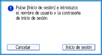 Ilustración de la pantalla del panel de mandos