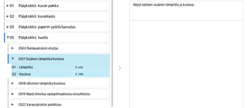 Käyttöpaneelin näyttö