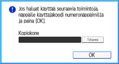 Käyttöpaneelin näyttö