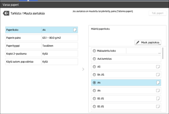 Käyttöpaneelin näyttö