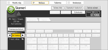 Käyttöpaneelin näyttö