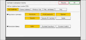 Käyttöpaneelin näyttö