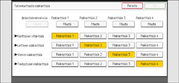 Käyttöpaneelin näyttö