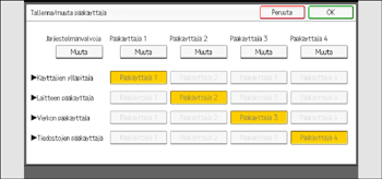 Käyttöpaneelin näyttö