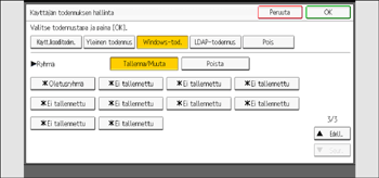 Käyttöpaneelin näyttö