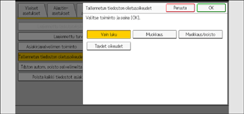 Käyttöpaneelin näyttö