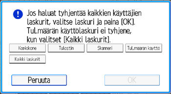Käyttöpaneelin näyttö
