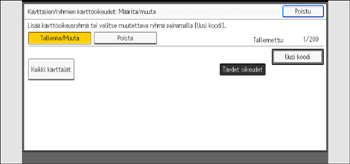 Käyttöpaneelin näyttö