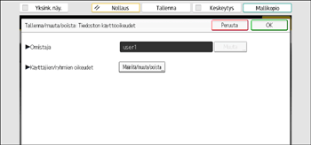 Käyttöpaneelin näyttö