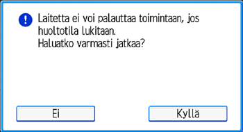 Käyttöpaneelin näyttö