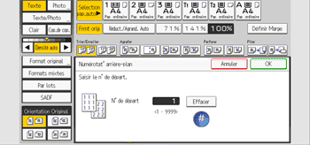 Illustration de l'écran Pilote