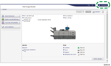 Illustration de la page du navigateur Web