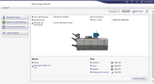 Illustration de la page du navigateur Web