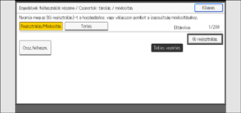 A kezelőpanel ismertetése