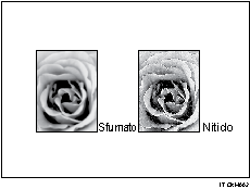 Illustrazione di Nitido / Sfumato