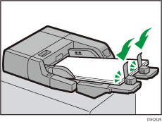 Illustrazione vassoio carta banner