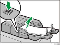 Illustrazione vassoio carta banner