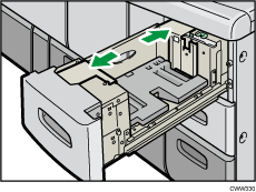 Illustrazione del vassoio a grande capacità (LCT)