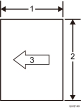 Illustrazione numerata della carta spessa di piccole dimensioni