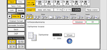 Illustratie stuurprogrammascherm
