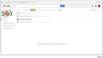 Afbeelding internetbrowserscherm