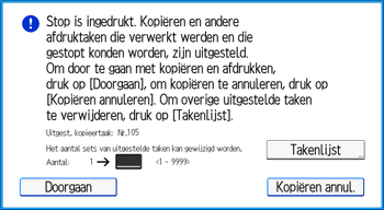 Afbeelding van bedieningspaneel