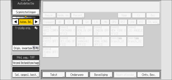 Afbeelding van bedieningspaneel